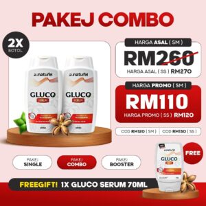 Gluco Serum Pakej Combo