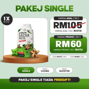 Sacha Inchi Serum Pakej Single